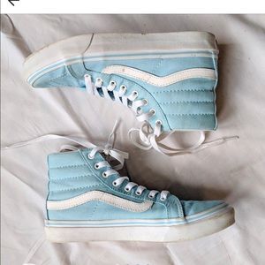 ISO Blue Hightop Vans